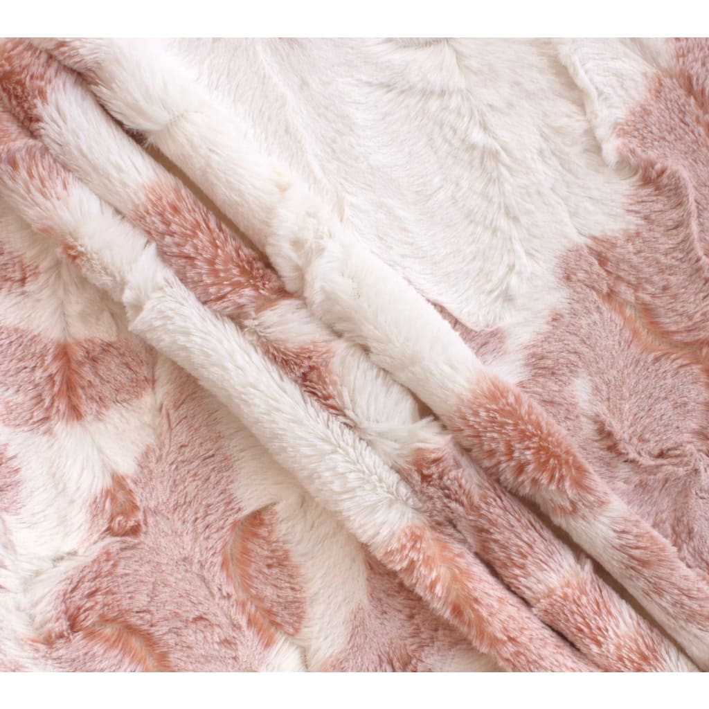 Dusted Appaloosa Snuggle By the yard - Spice - Fabric