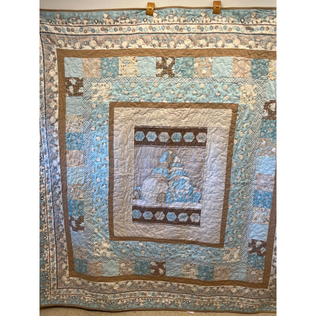 I Love Sn’Gnomies Completed quilt #1 Arts & Crafts