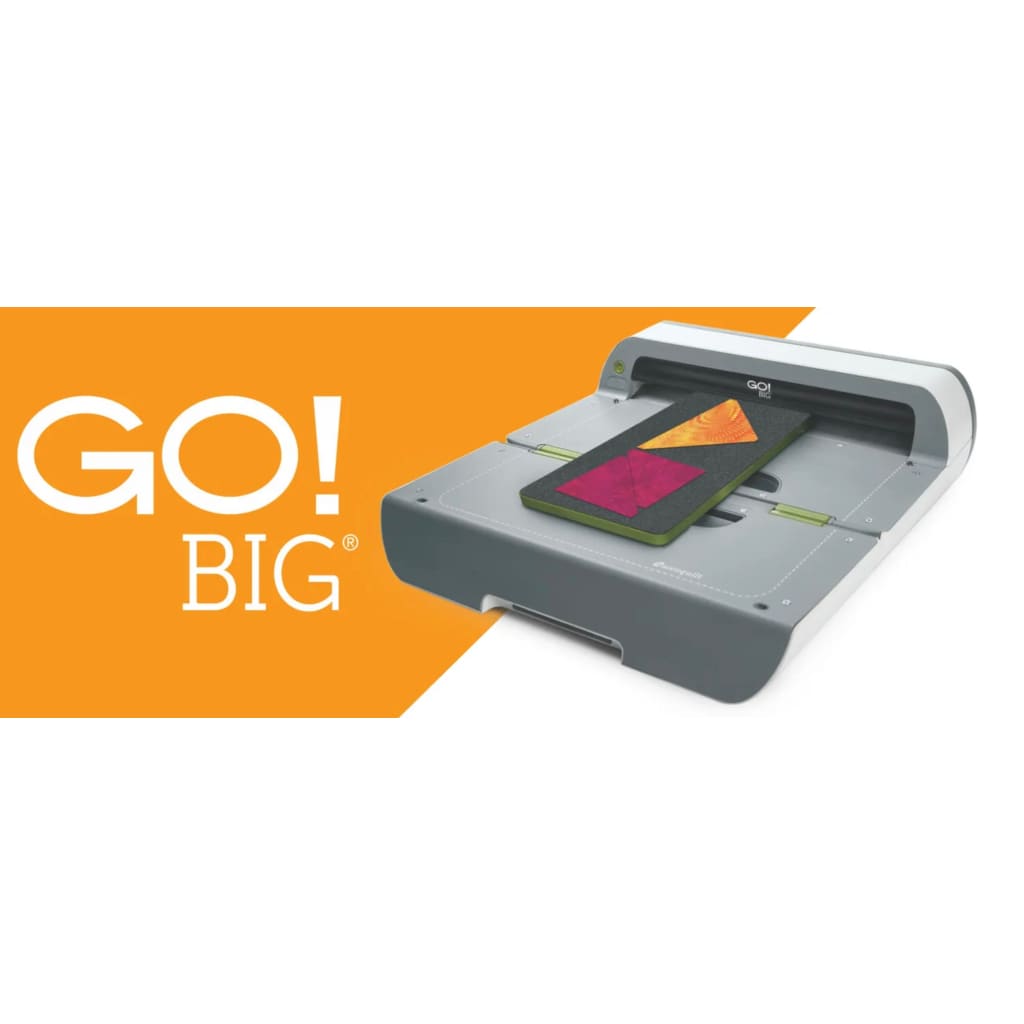 Accuquilt GO! Big Fabric Cutter Starter Set - Included Flying