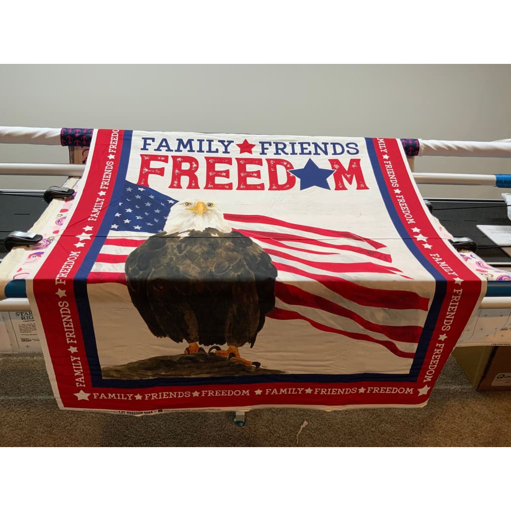 Let Freedom Soar Family Friends & Freedom Panel - Fabric