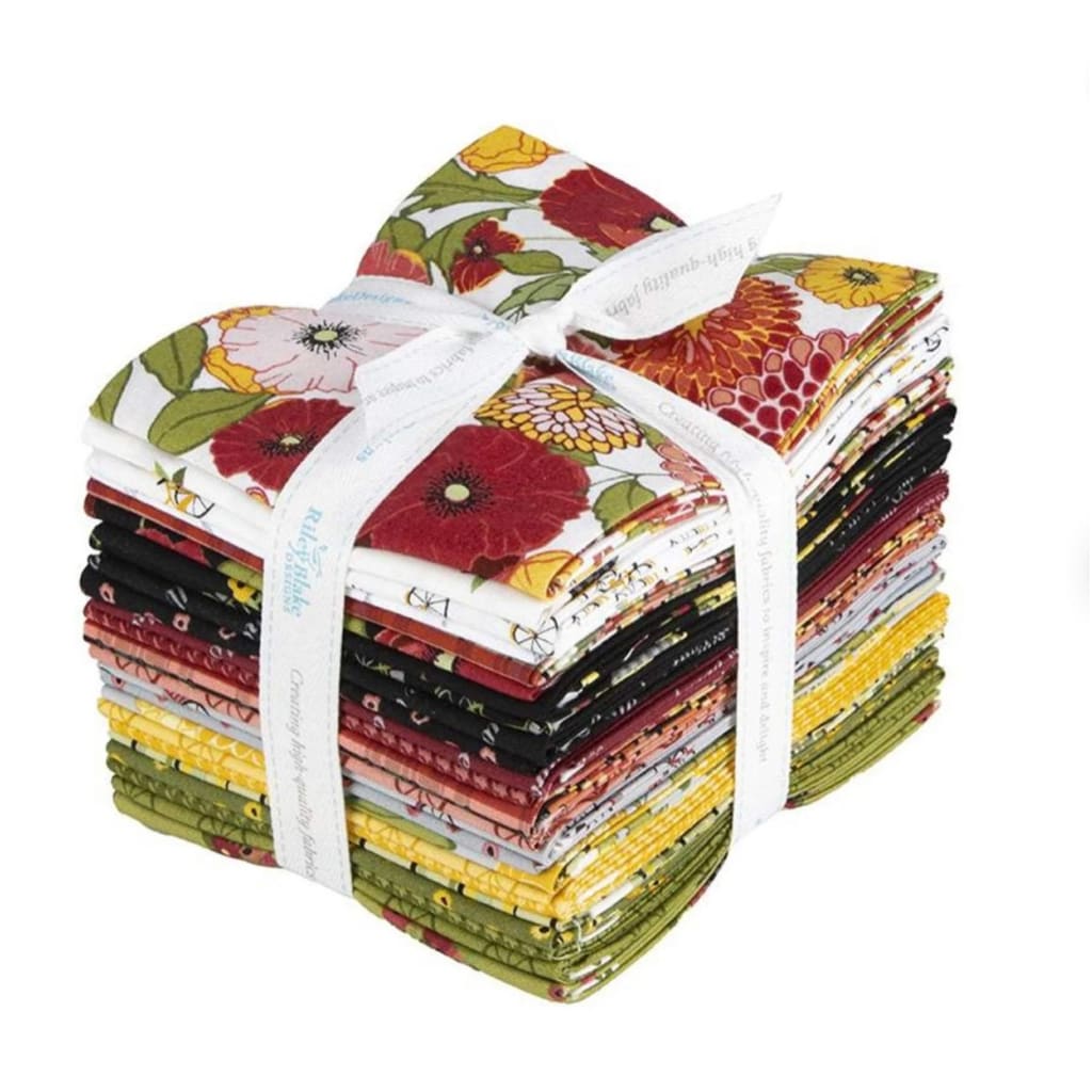 Petals & Pedals Fat Quarter Bundle - Fabric