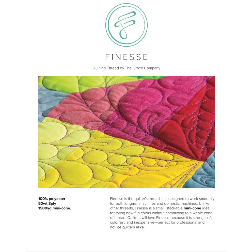 Finesse Quilting Thread - Thread & Floss
