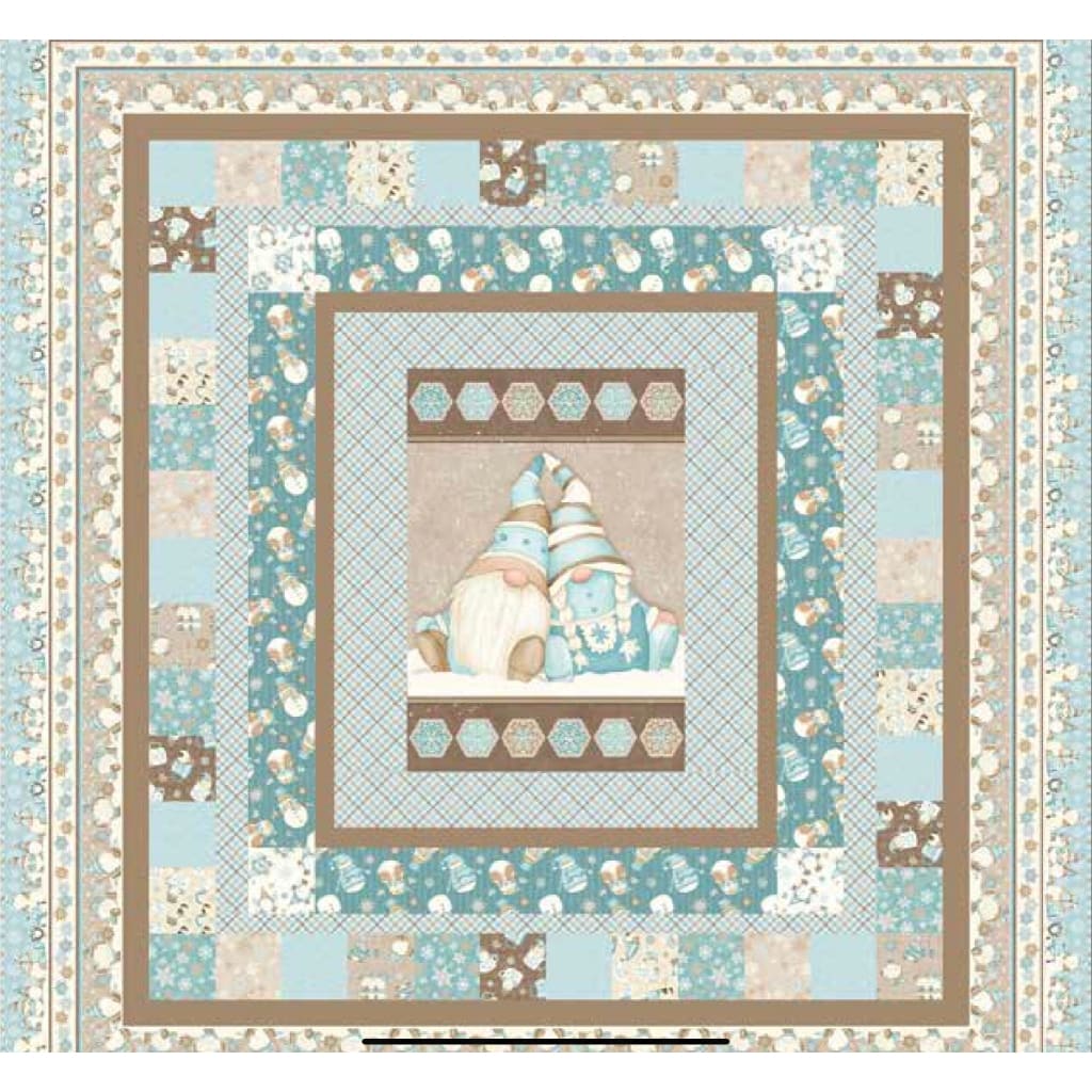 I Love Sn’Gnomies Completed quilt #2 Arts & Crafts