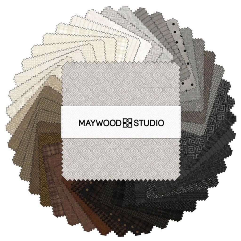 Jelly Roll Woolies Flannel Neutrals Volume 2 - Fabric