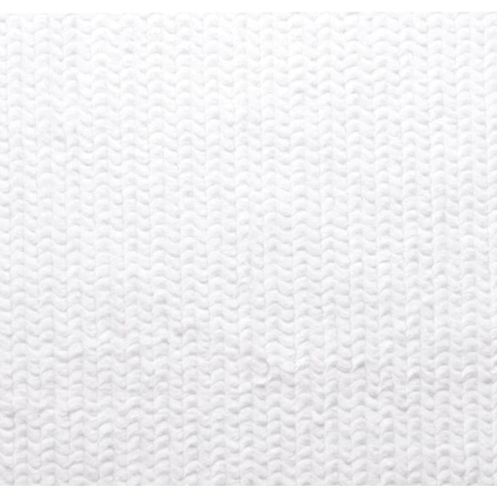 Paris Snuggle by the yard White Fabric