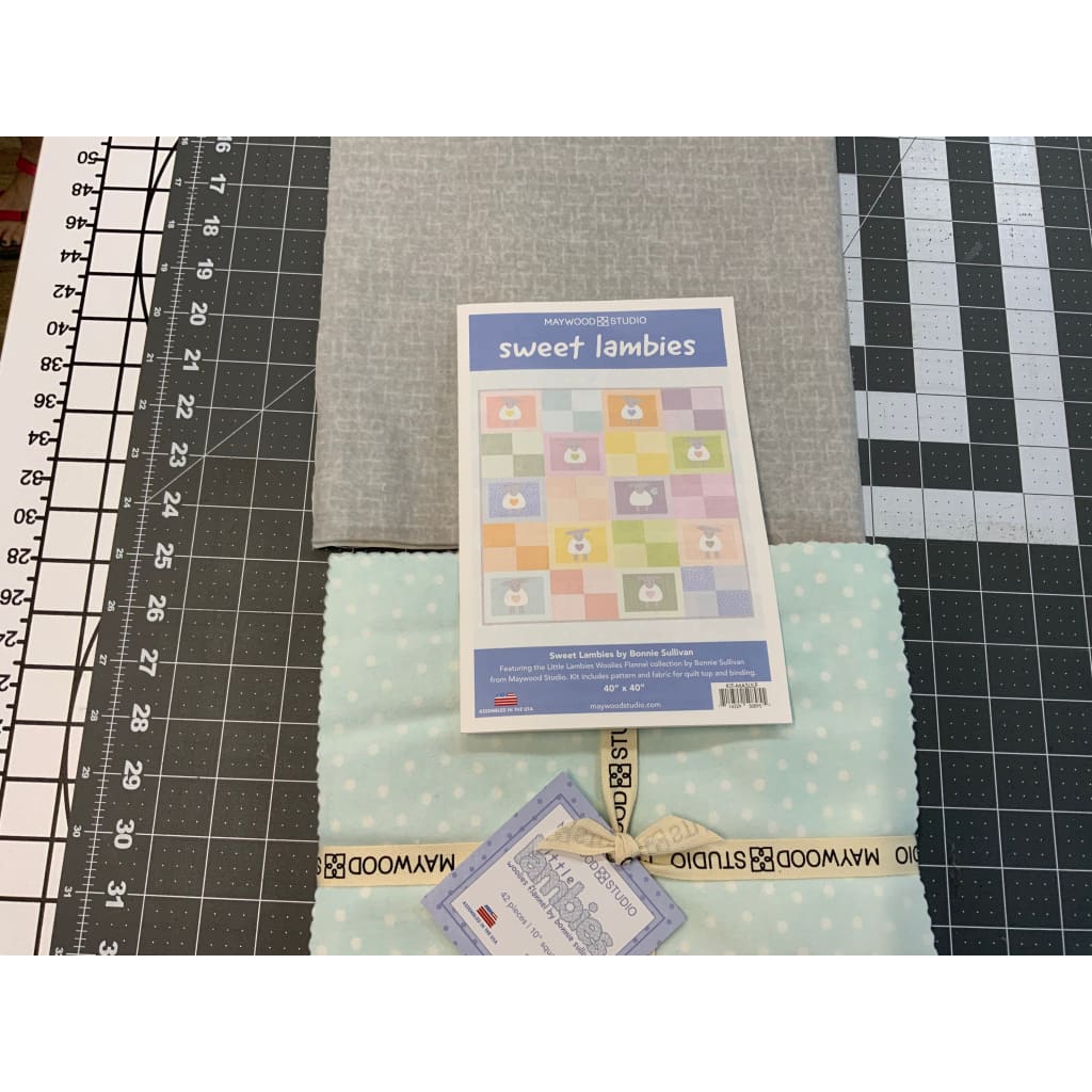 Sweet Lambies Quilt Kit Little Lambies Woolies Flannel