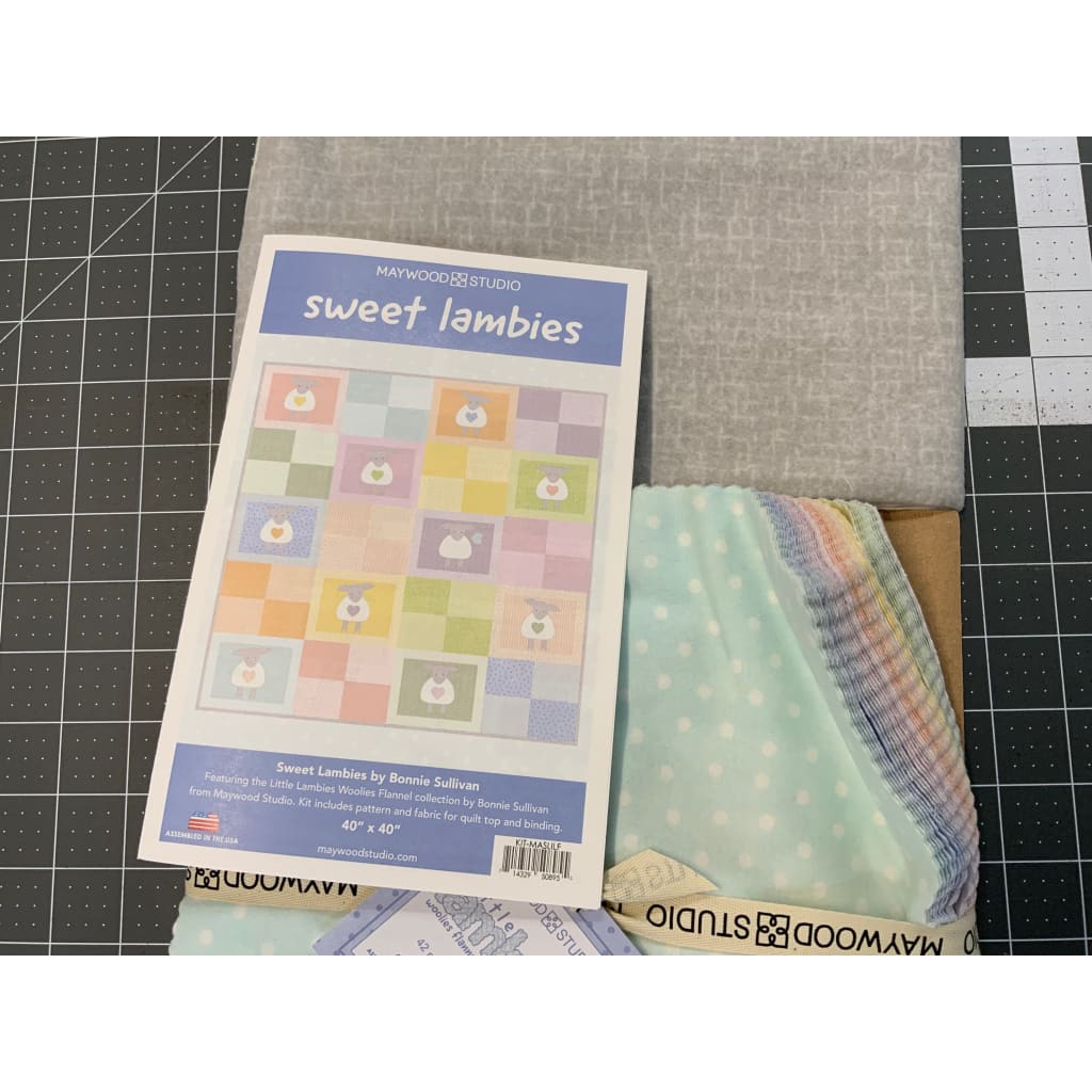 Sweet Lambies Quilt Kit Little Lambies Woolies Flannel Arts