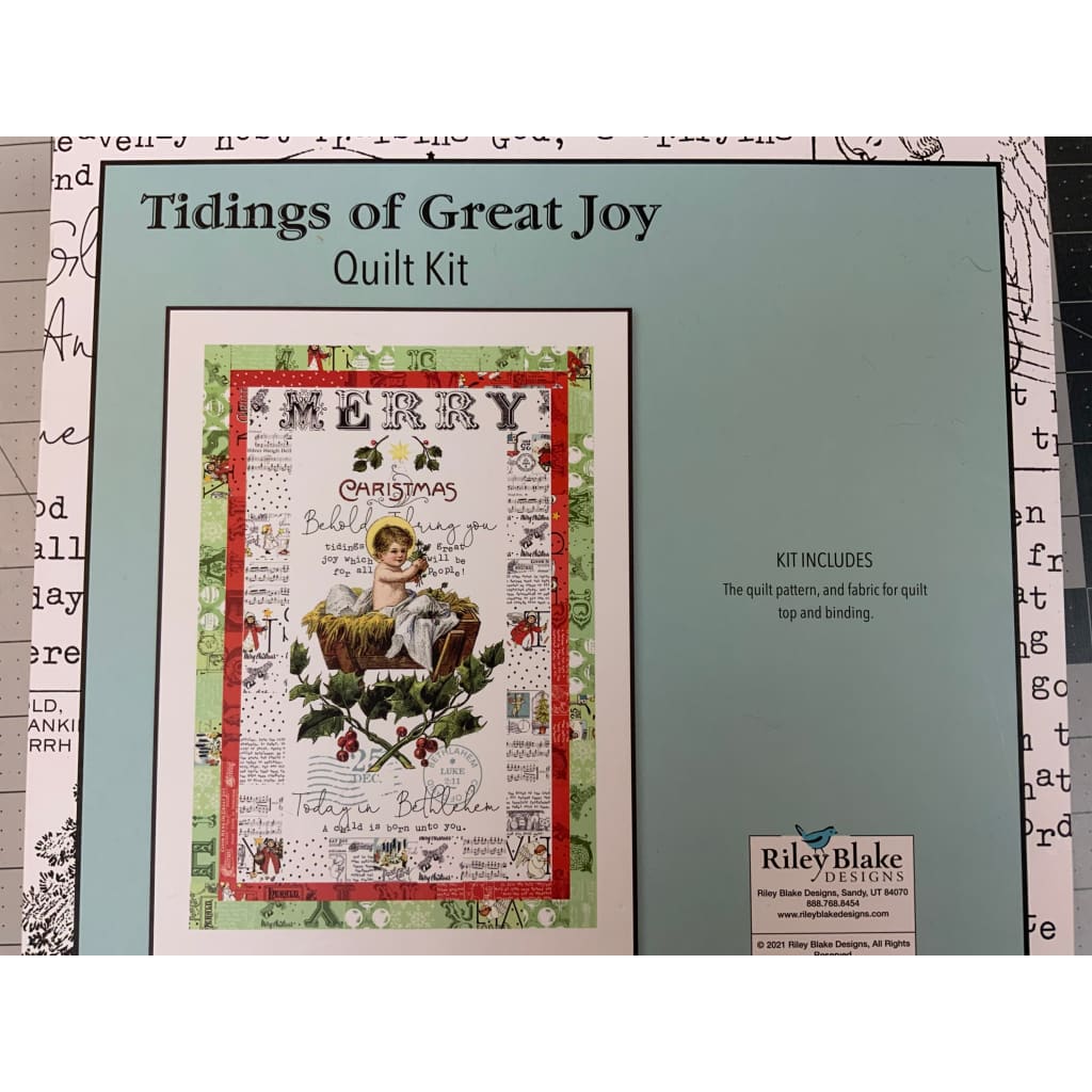 Tidings of Great Joy Quilt kit Art & Craft Kits