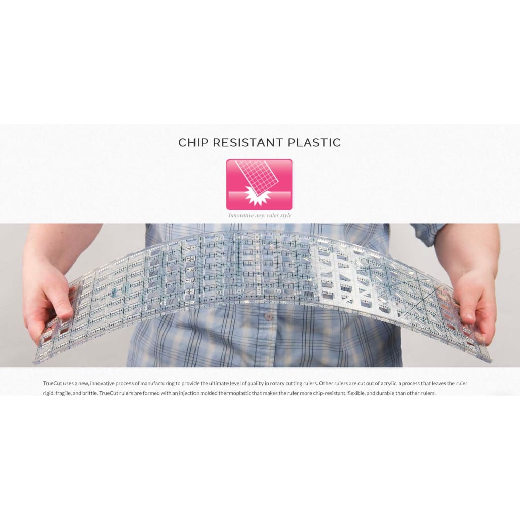 TrueCut 6.5x12.5 Ruler Art & Crafting Tool Accessories