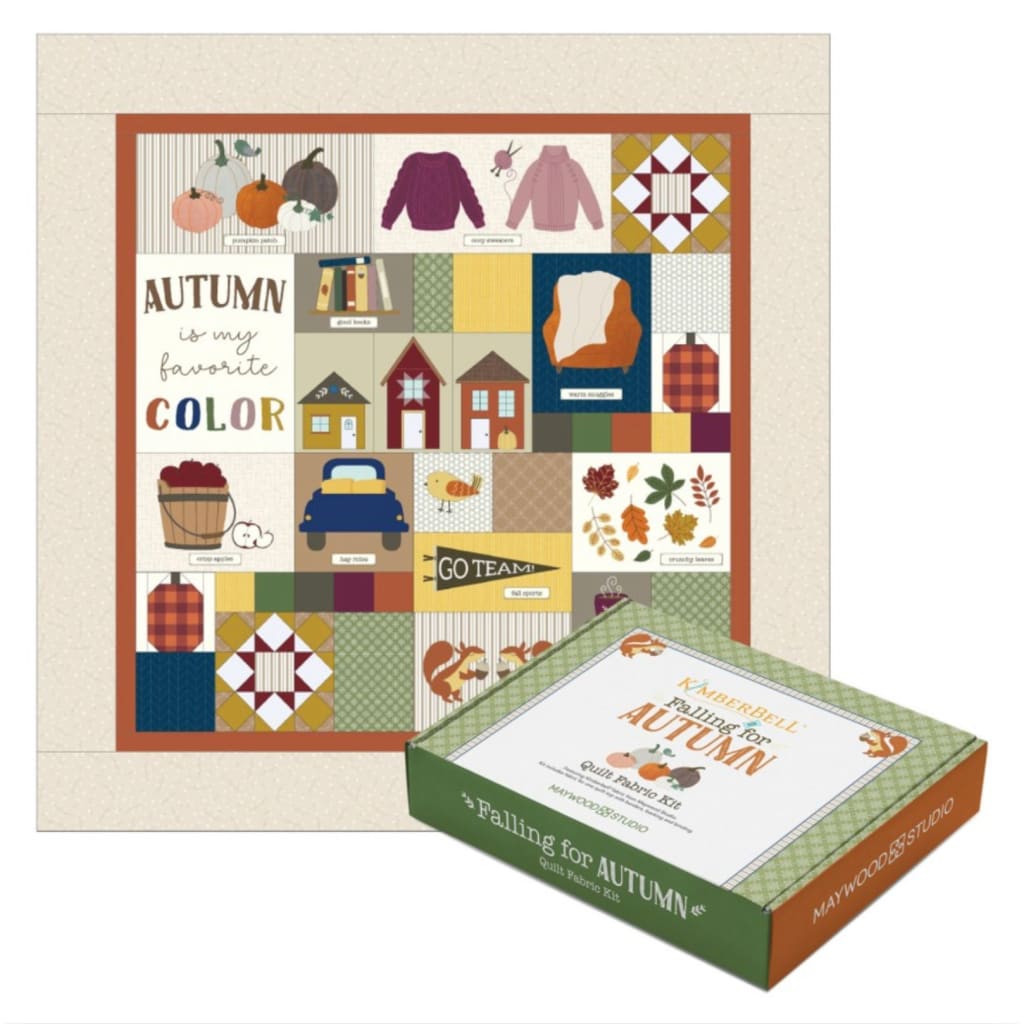 Kimberbell Falling for Autumn Quilt Kit (Pre-Order) - Fabric