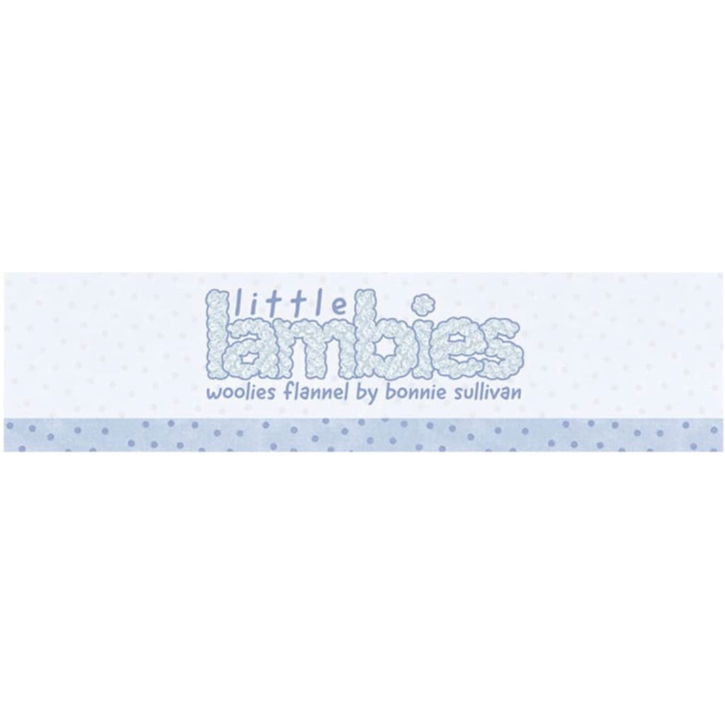 10” Little Lambies Woolies Flannel - Arts & Crafts