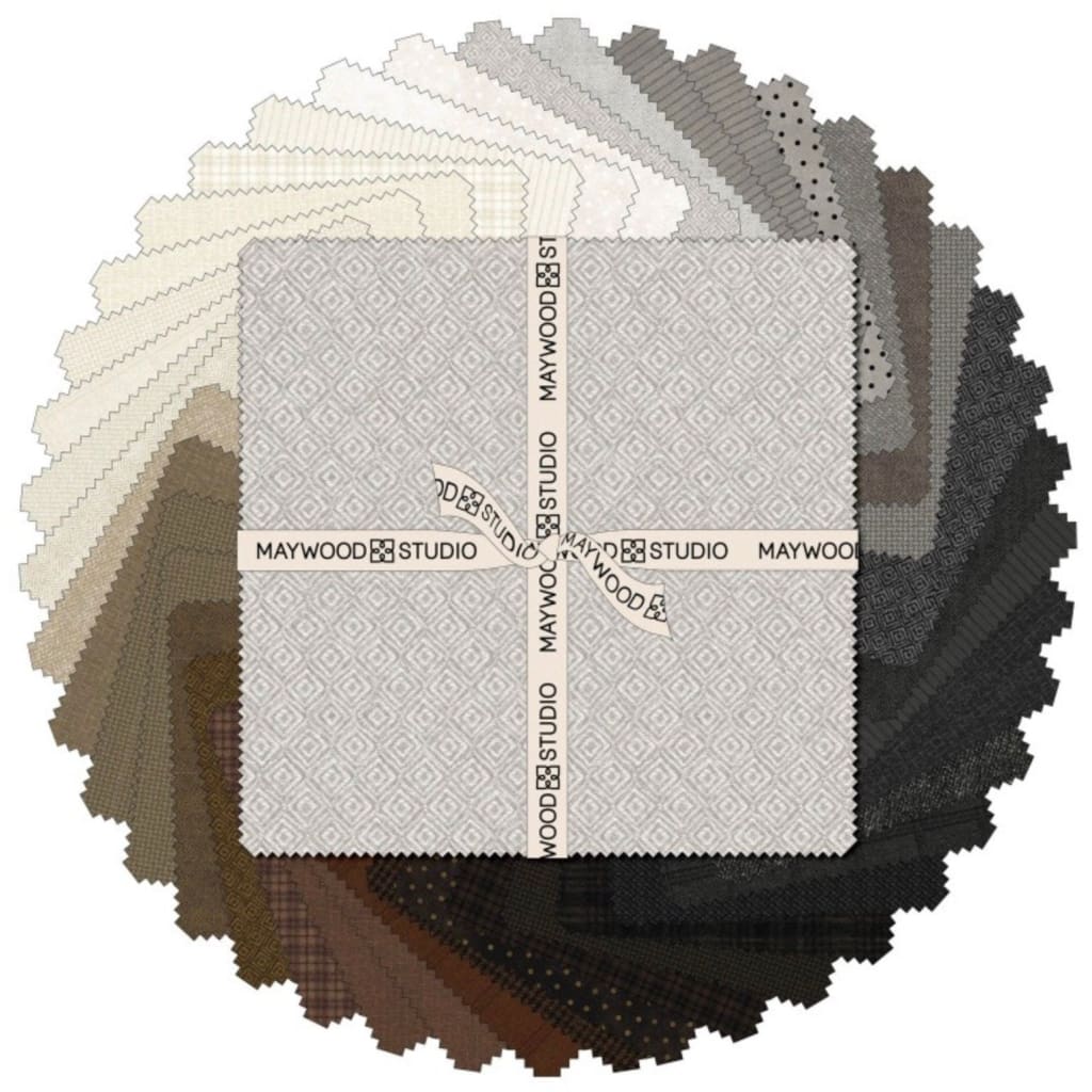 10’ Squares Woolies Flannel Neutrals Volume 2 - Fabric