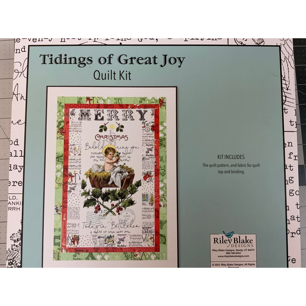 Tidings of Great Joy Quilt kit - Art & Craft Kits